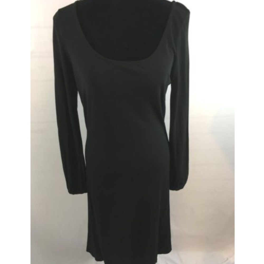 Ann Taylor Black Career Dress Sz 8